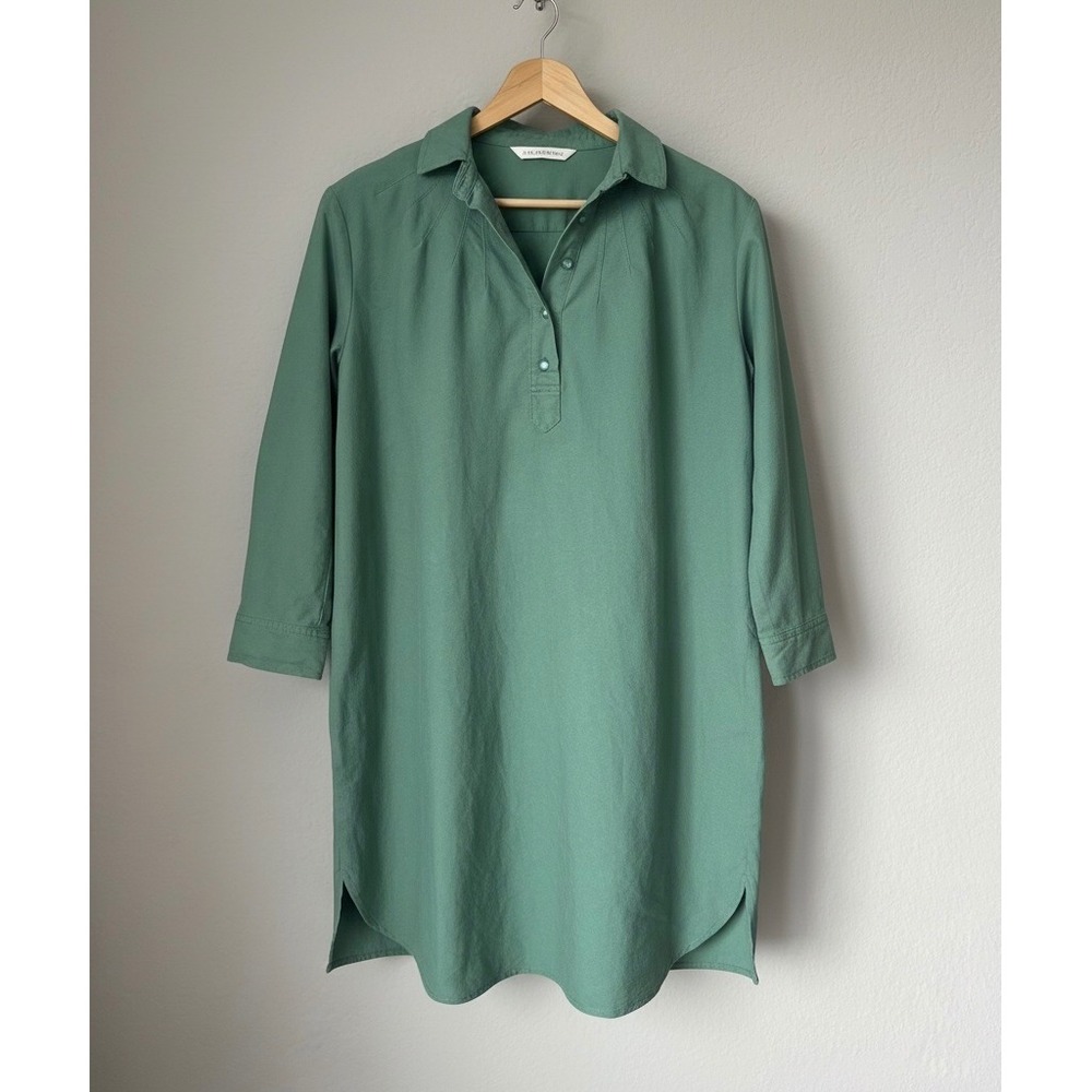 Tuckernuck Pomander Place Polly Sage Green Mini Dress Size Small